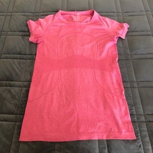 Pink Swiftly Tech Short Sleeve